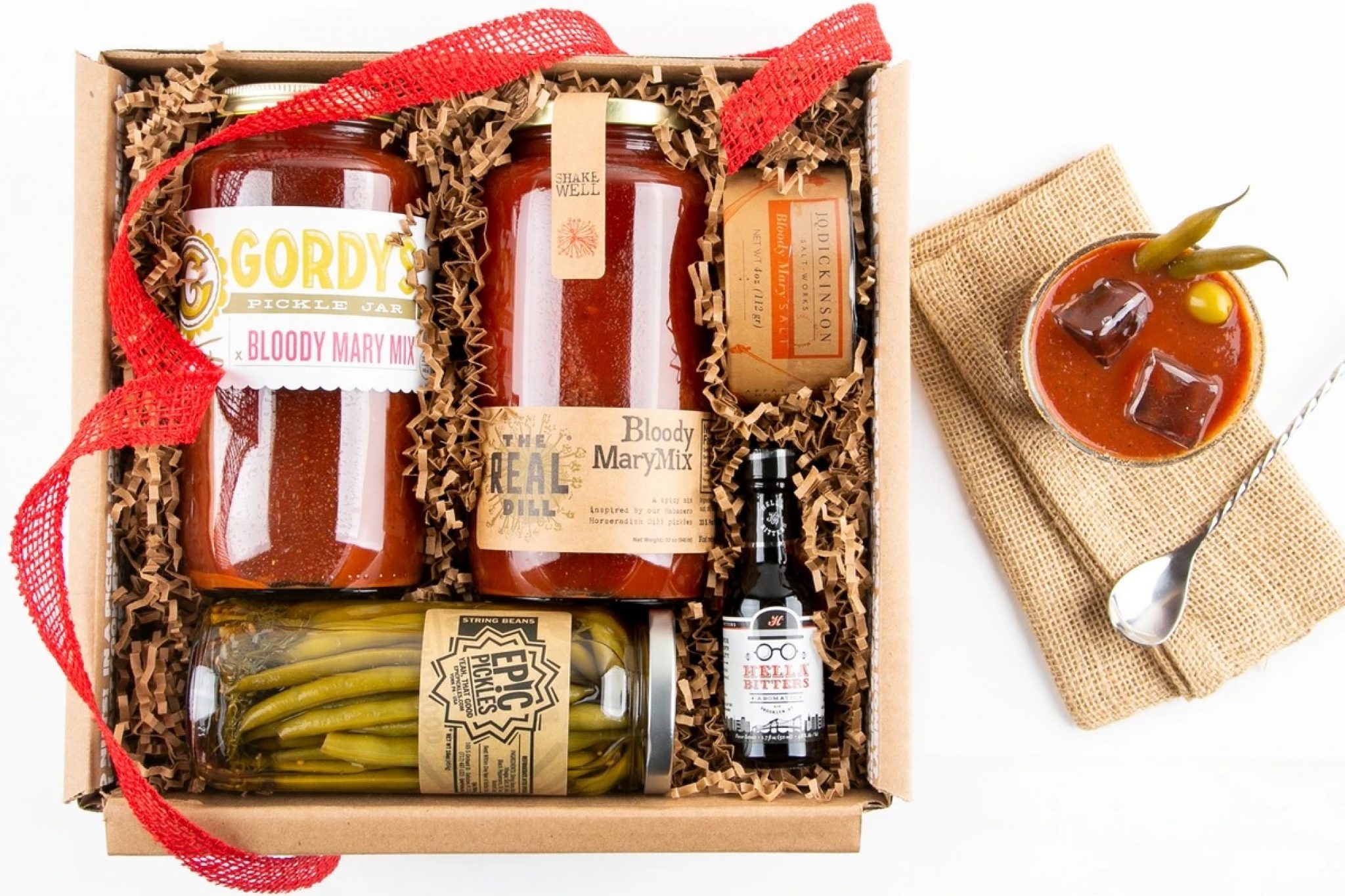 Bloody Mary Mixer Gift Basket Gifter World