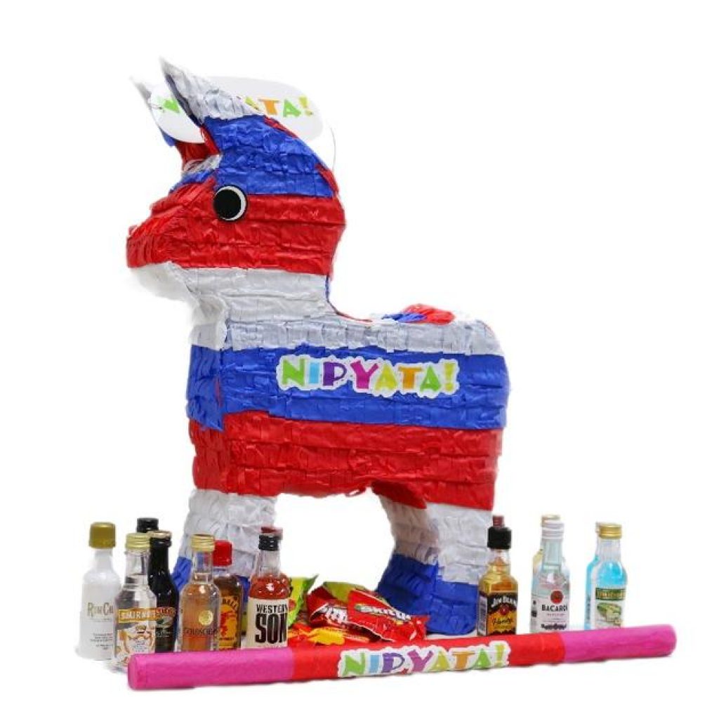 Booze Pinata Filled with Lots of Liquor and Candy Gifter World