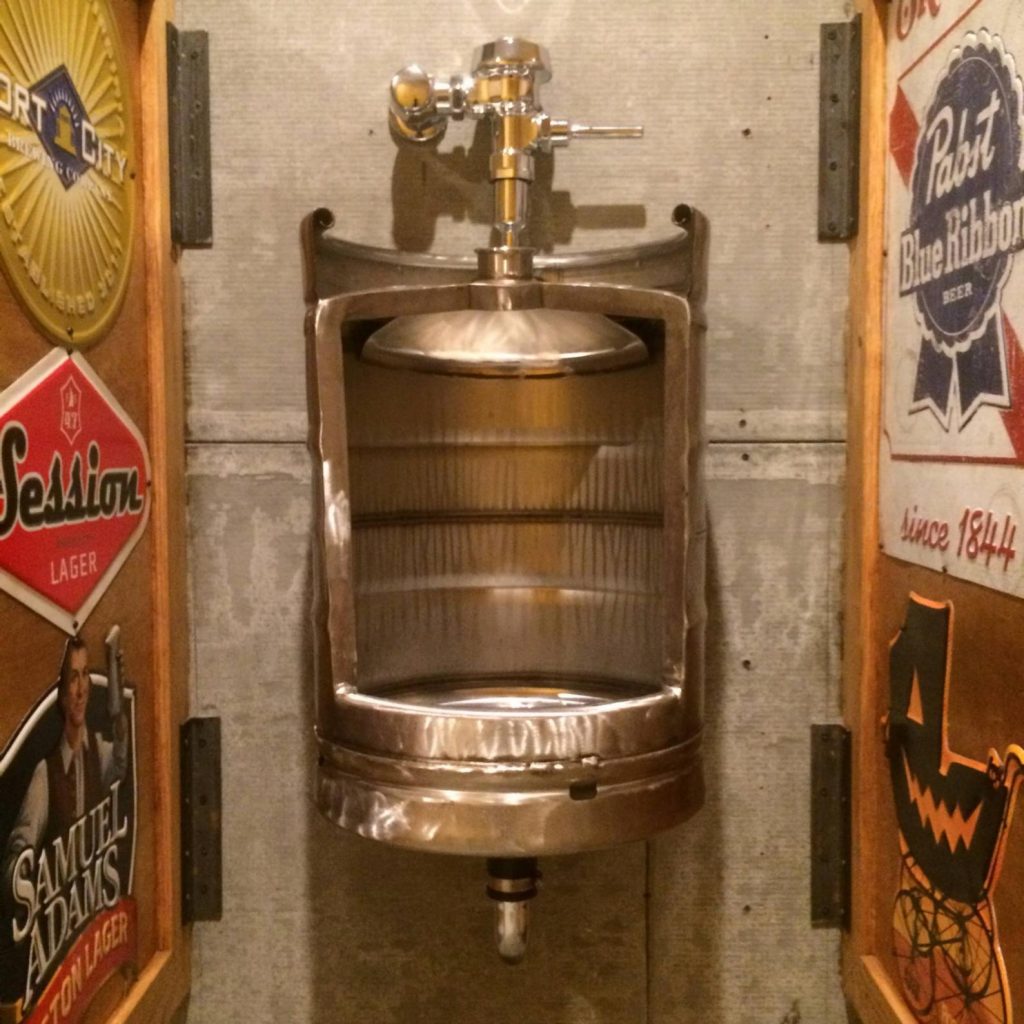 Keg Urinal and Unique Man Cave Gifts by Gifter World