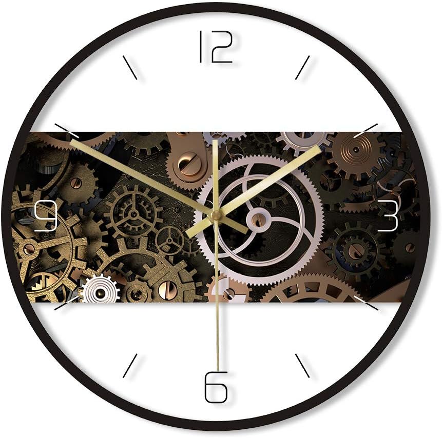 Personalized Handcrafted Steampunk Wall Clock - Several Colors Available
