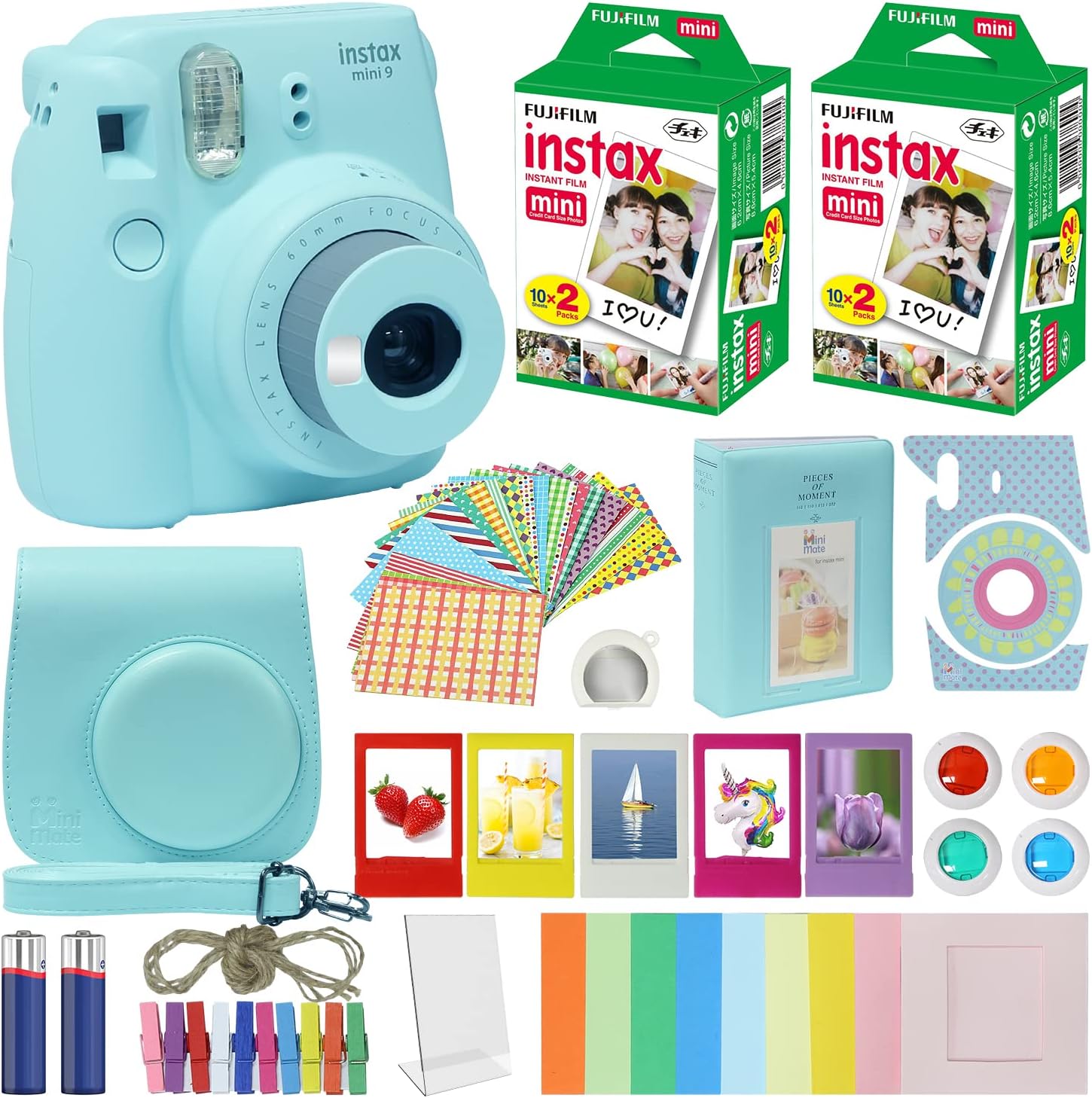 Fujifilm Instax Mini 9 Instant Camera with Accessories