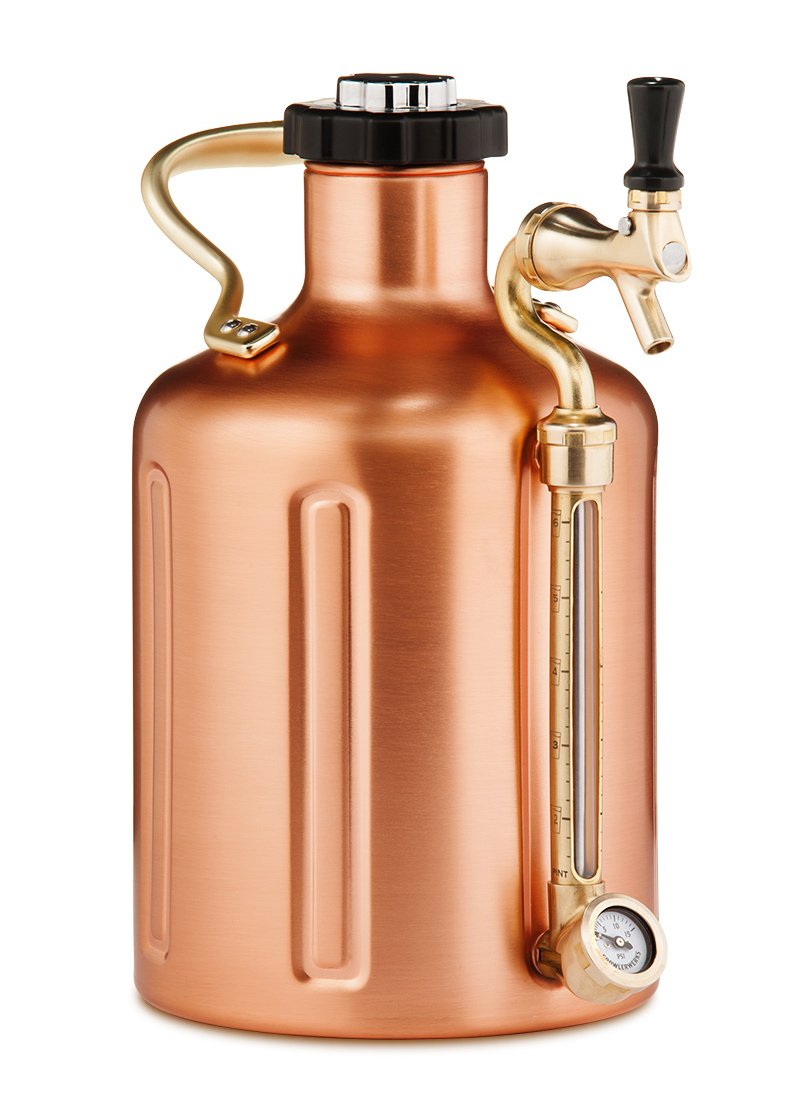 Copper uKeg Carbonated Growler for Beer