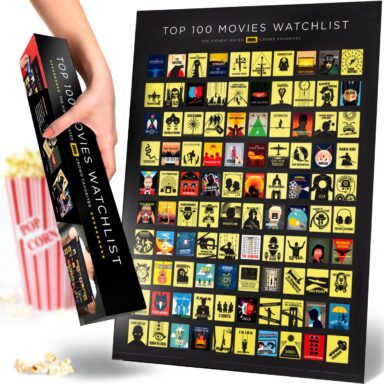 100 Things To Do – Bucket List Scratch Off Map