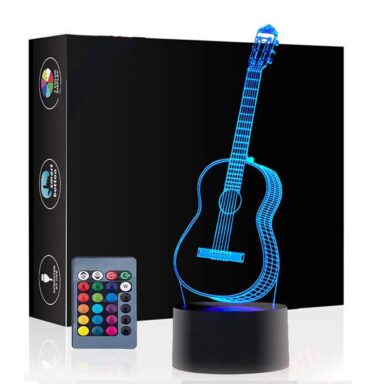 3D Guitar Lamp