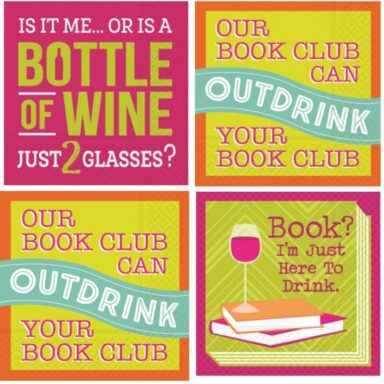 Book Club Cocktail Napkins