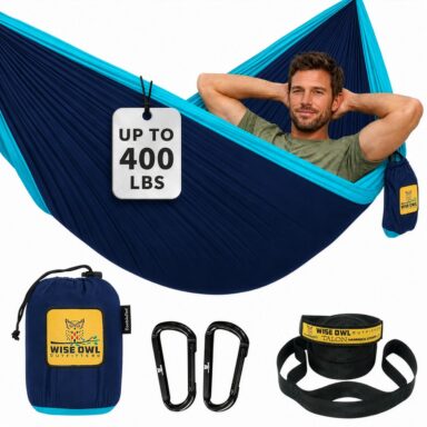 Camping Hammock with Tree Straps