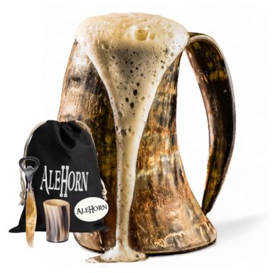 Viking Style Handcrafted Beer Cup