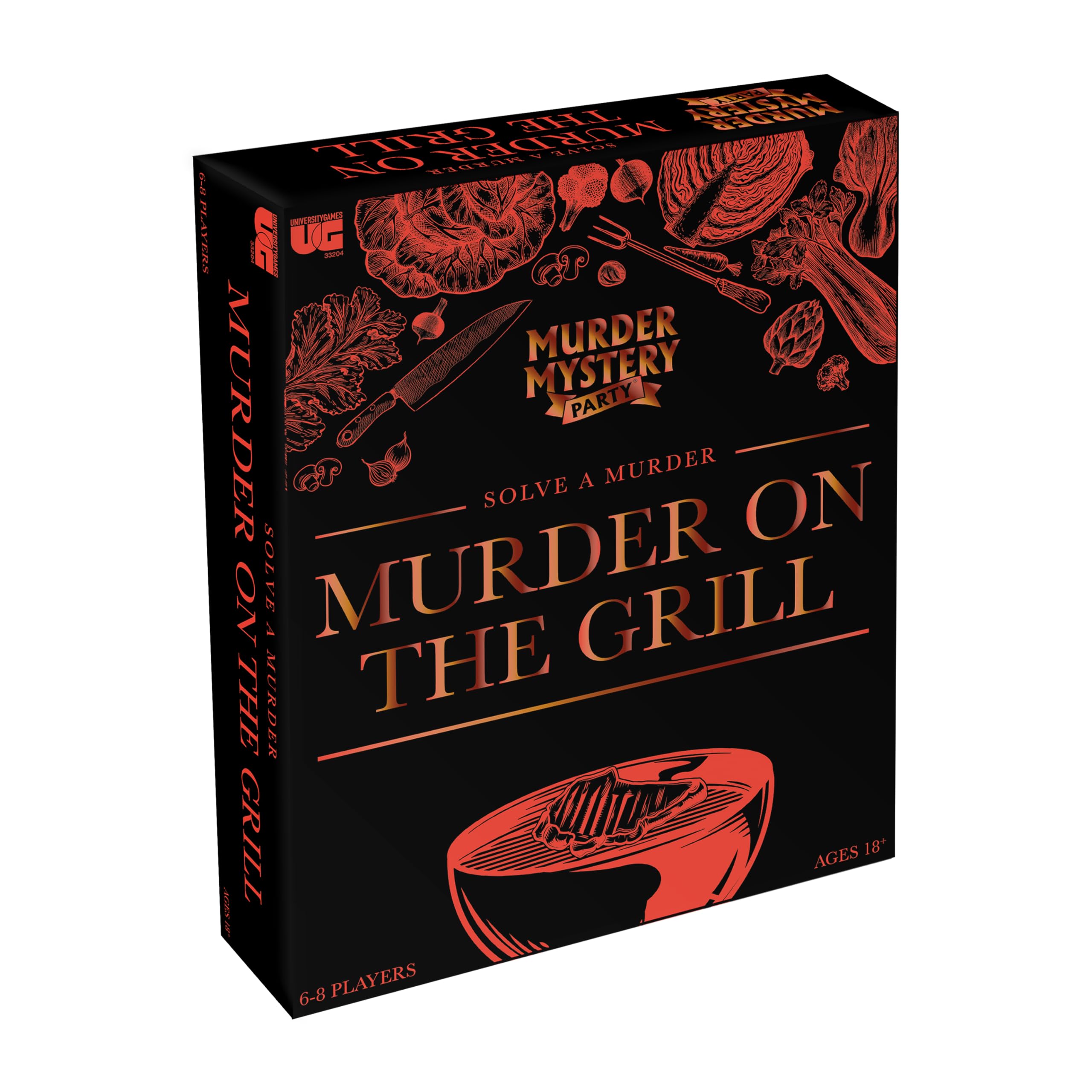 Cookout Murder Mystery Dinner for 6-8 Adults