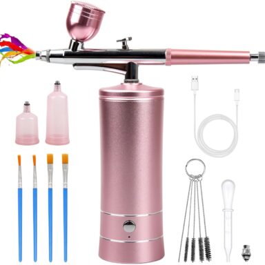 Rechargeable Handheld Mini Air Compressor Airbrush Set