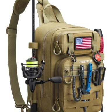 Outdoor Fishing Tackle Crossbody Bag