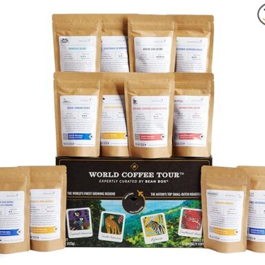 Coffees From Around The World – 16 Flavors