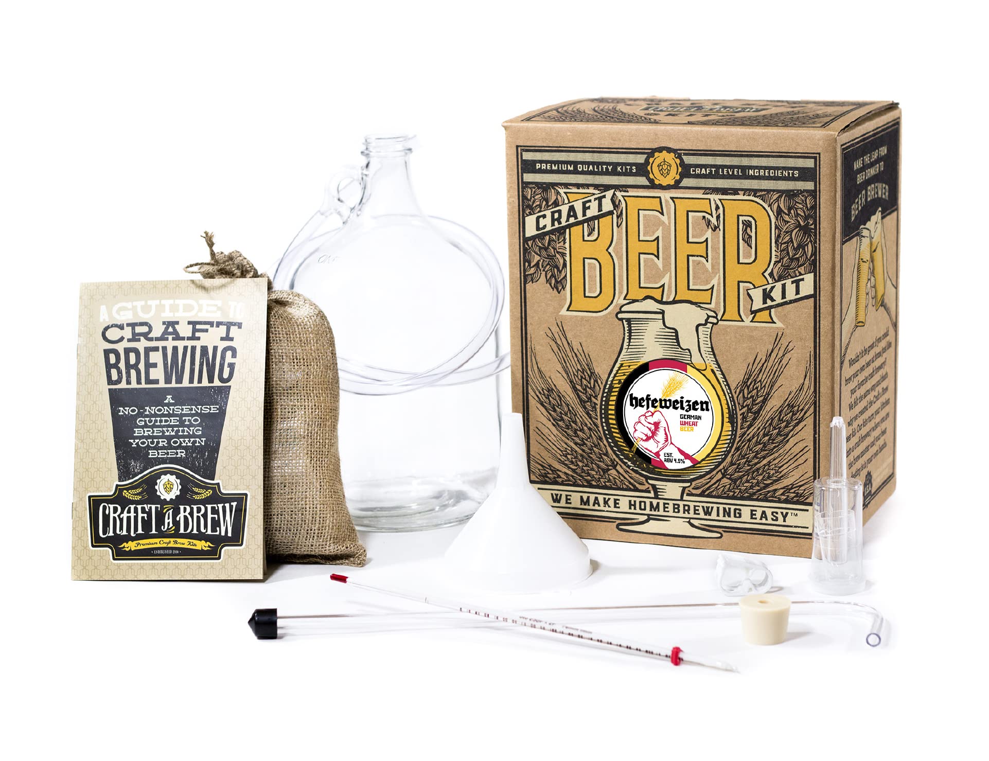 Craft Beer Home Brewing Kit – Multiple Flavors Available