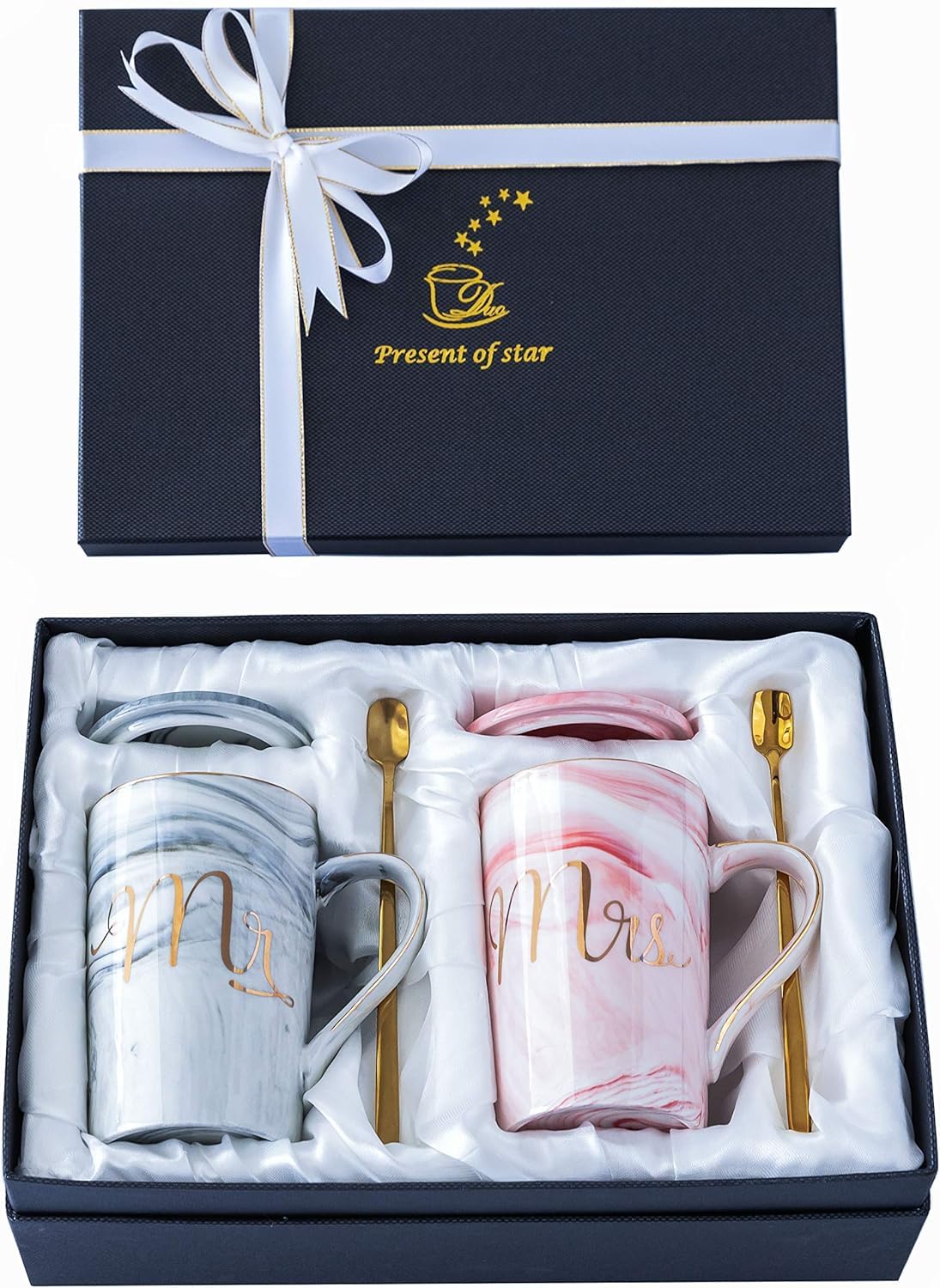 Mr. and Mrs. Coffee Mugs – Wedding, Anniversary
