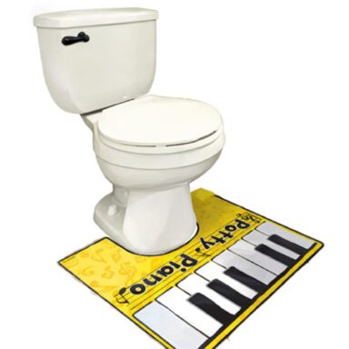 Toilet Potty Piano – Songbook and Batteries Included