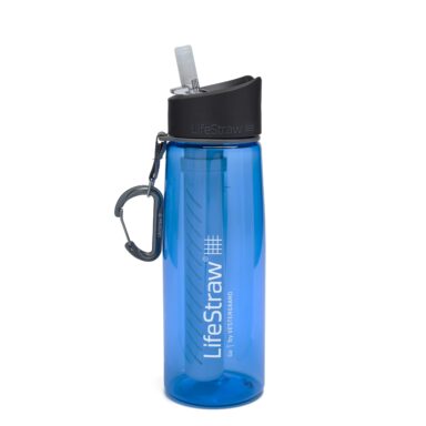 LifeStraw Go Water Filter Bottle with 2-Stage Filter Straw