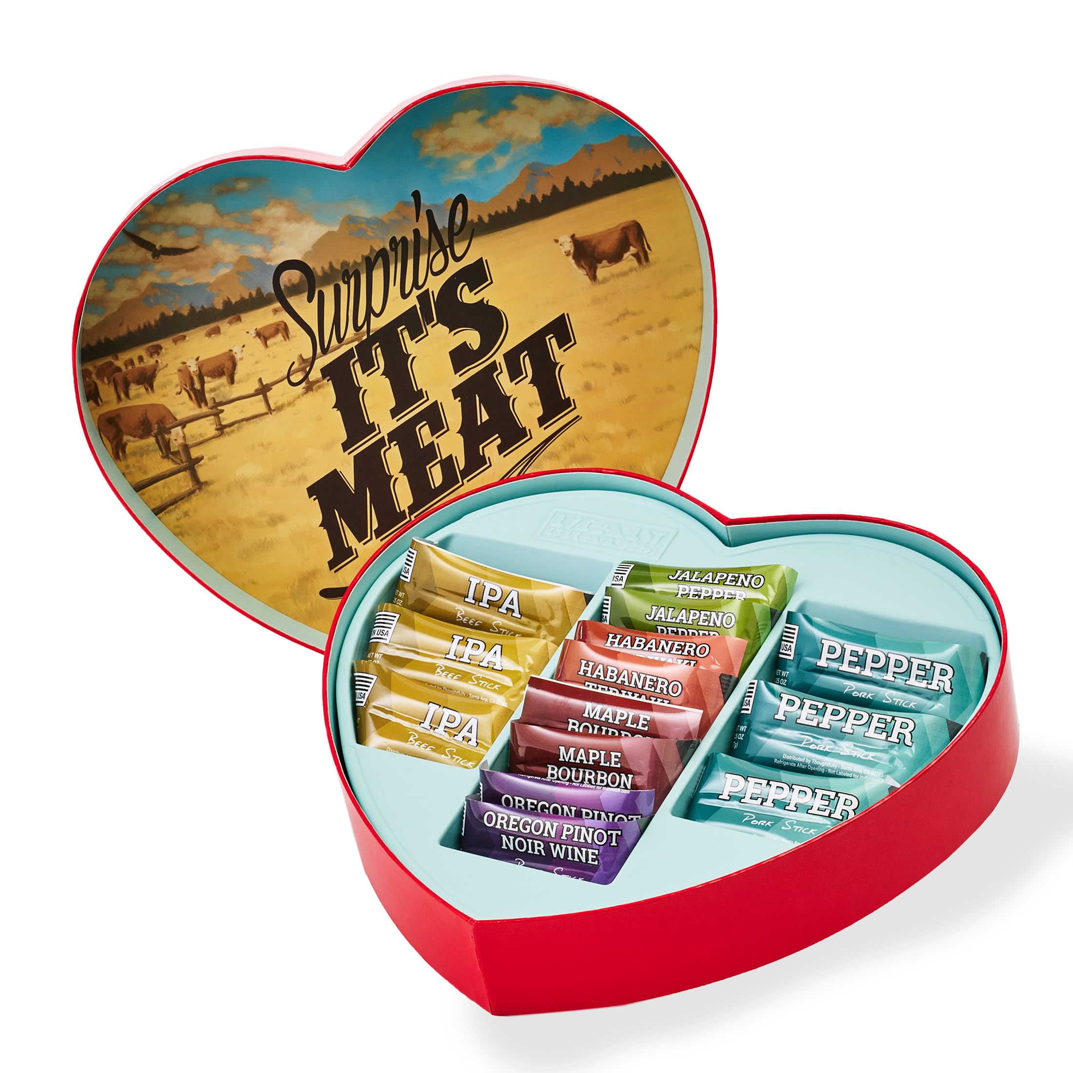 Jerky Heart Exotic Meats – Includes 10 Exotic Jerky Flavors