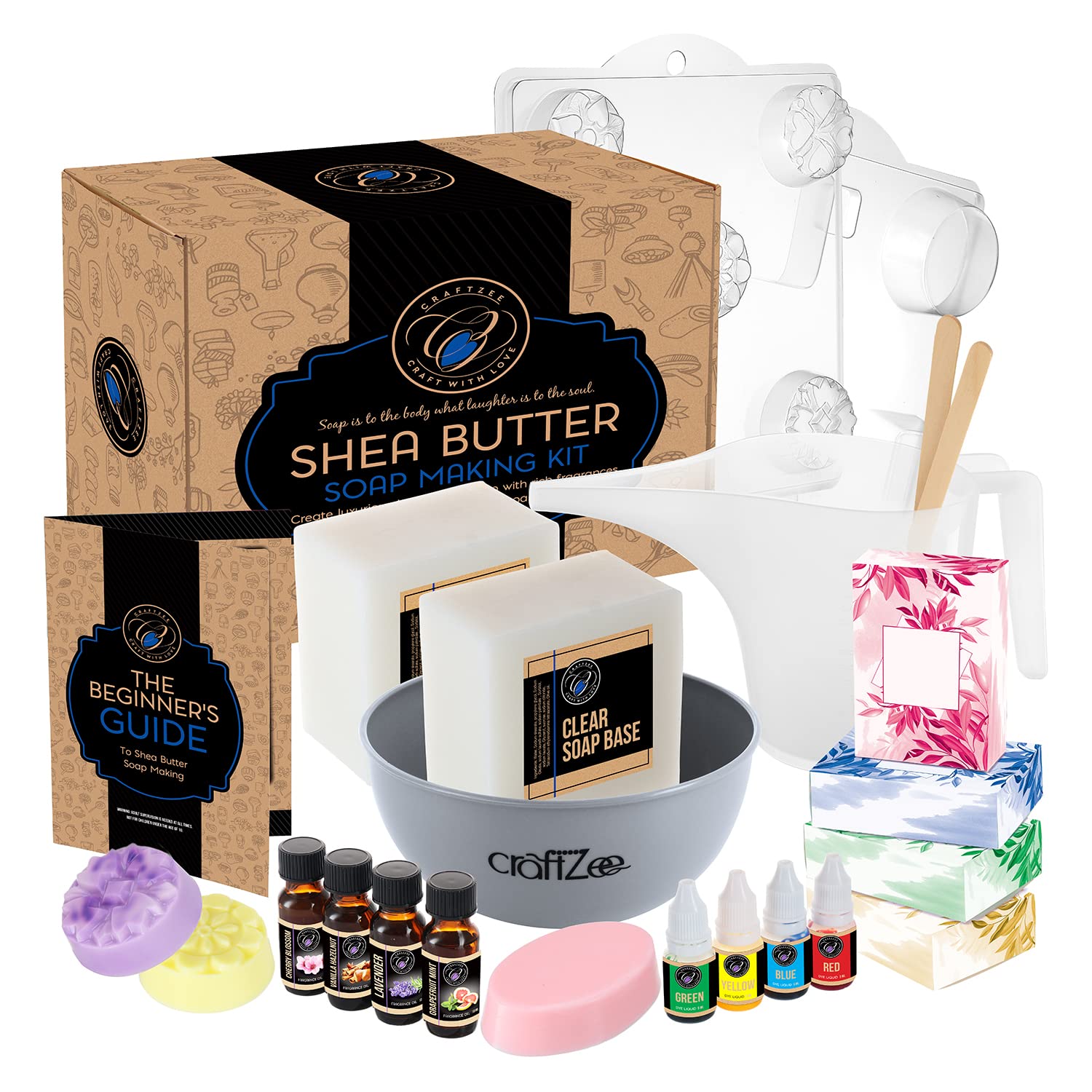 DIY Melt & Pour Shea Butter Soap Making Kit
