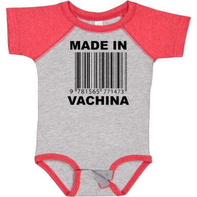 Funny Baby Onesie – “Made in Vachina”