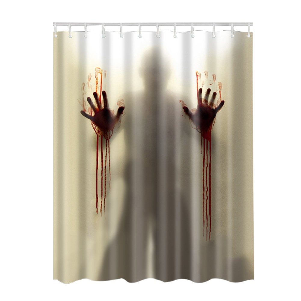 Bloody Man Shower Curtain