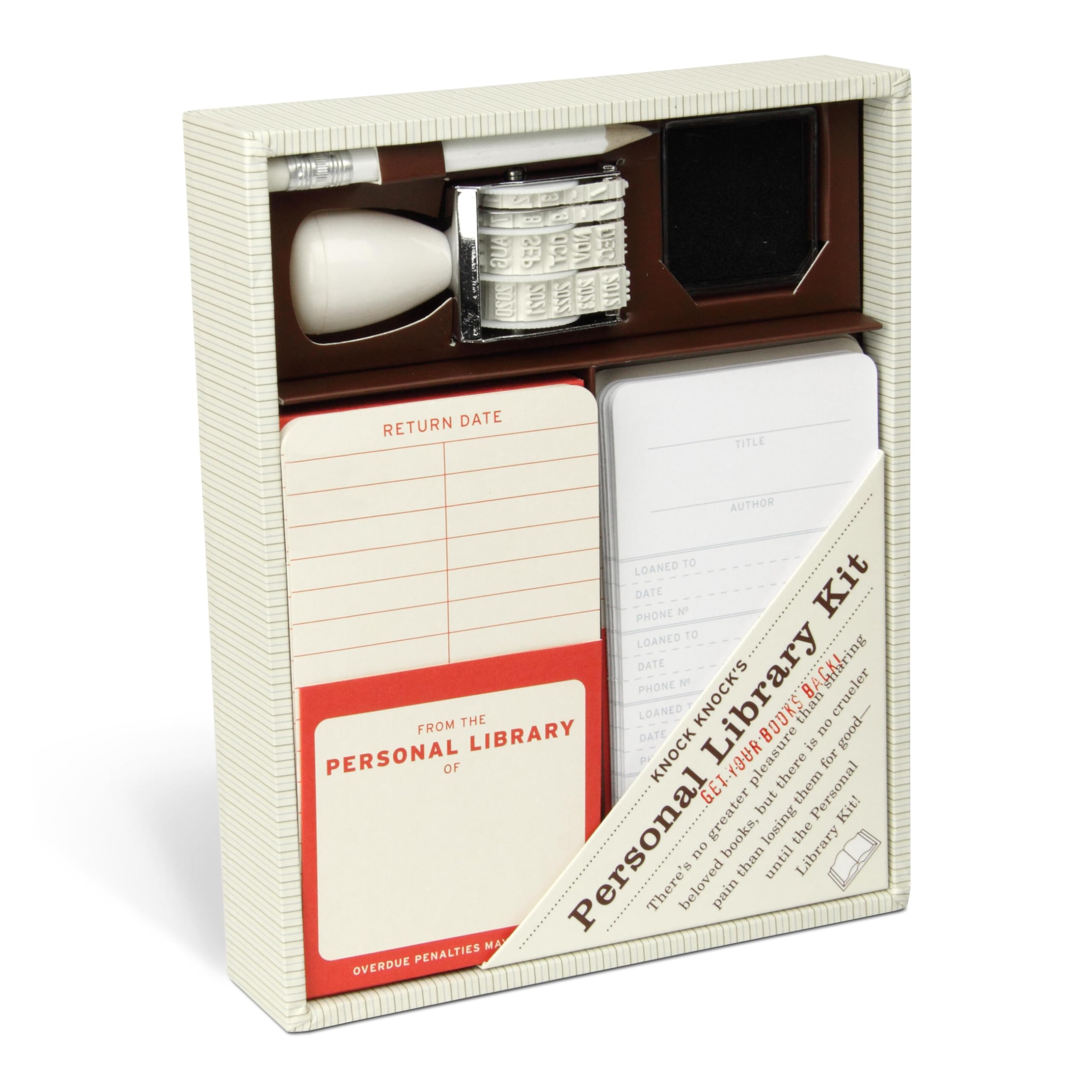 Personal Library Kit – Fun Way to Keep Track of Your Books