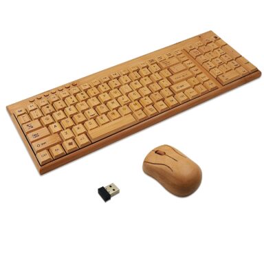 Bamboo Wireless Keyboard and Mouse
