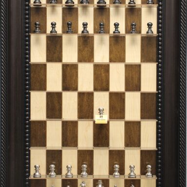 Vertical Chess Board for the Wall