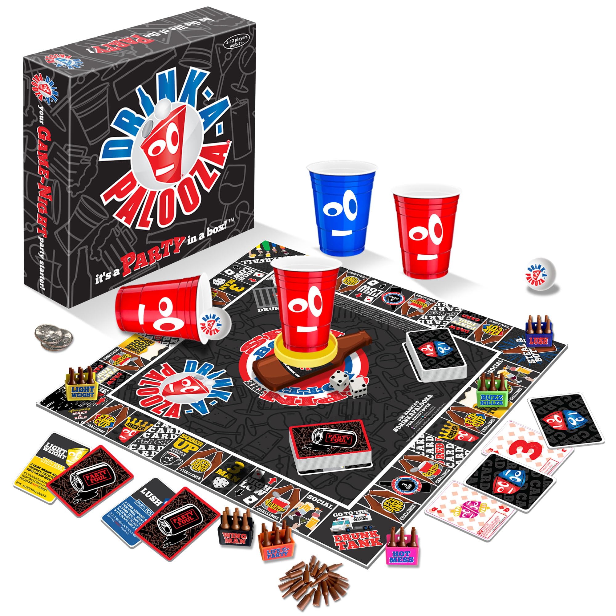 Drink-A-Palooza Board Game for Adults