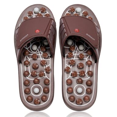 Reflexology Sandals – Acupressure Plantar Fasciitis Foot Massage Slippers
