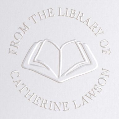 Personalized Library Book Embosser Seal Stamp