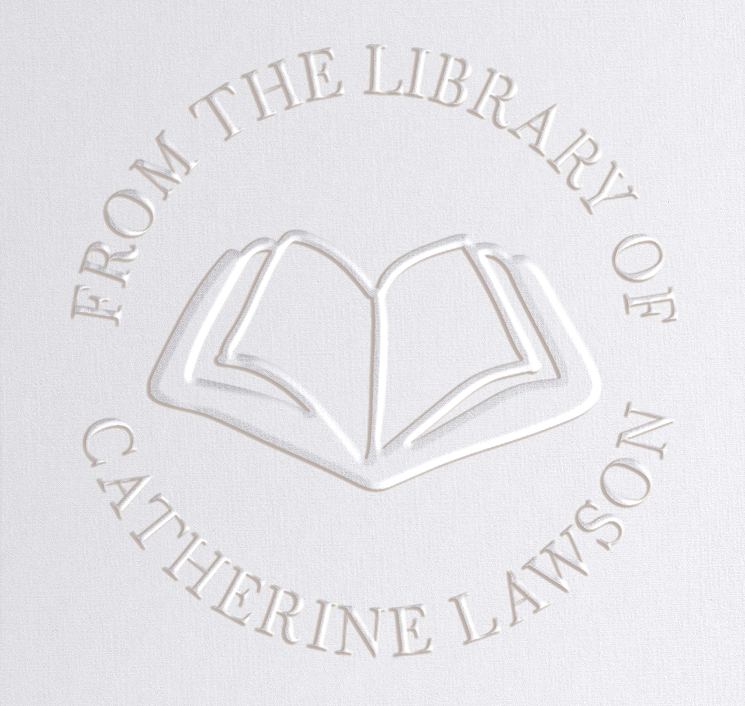 Personalized Library Book Embosser Seal Stamp