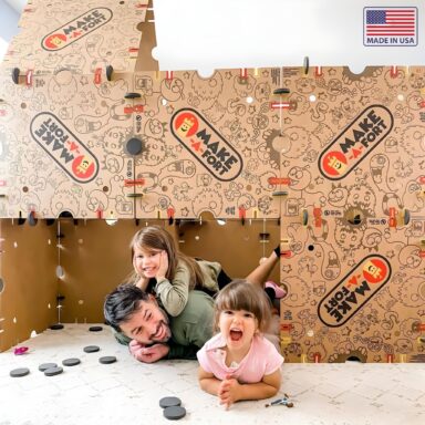 Fort Building Kit for Indoor Playhouse Construction