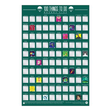 100 Things to Do After Quarantine Scratch Off Bucket List