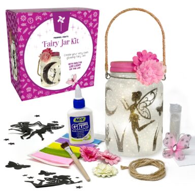 Make Your Own Fairy in a Jar Night Light
