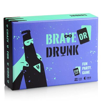 Brave or Drunk Drinking Game for Adults