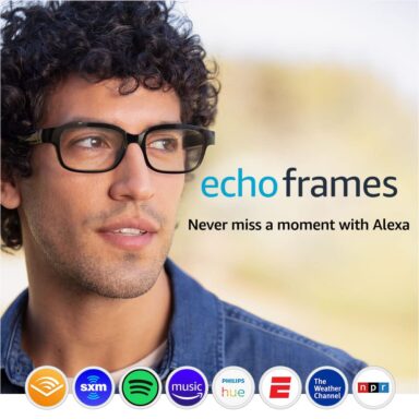 Echo Frames: Smart Glasses with Open-Ear Audio and Alexa