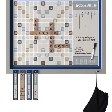 Magnetic Wall Scrabble Game
