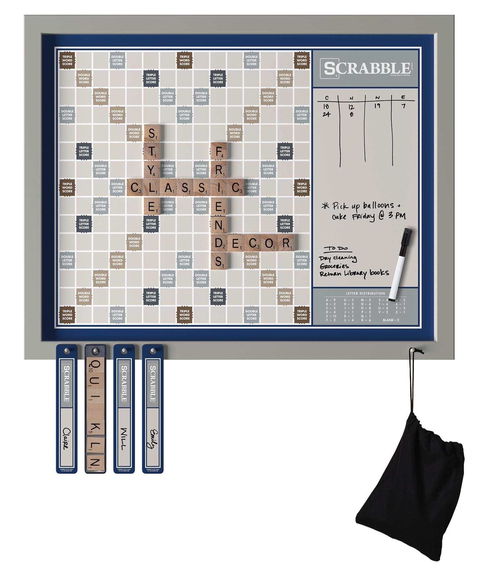 Magnetic Wall Scrabble Game