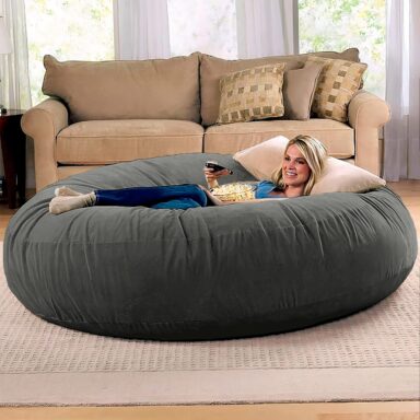 Jaxx 6-Foot Beanbag Chair for Adults