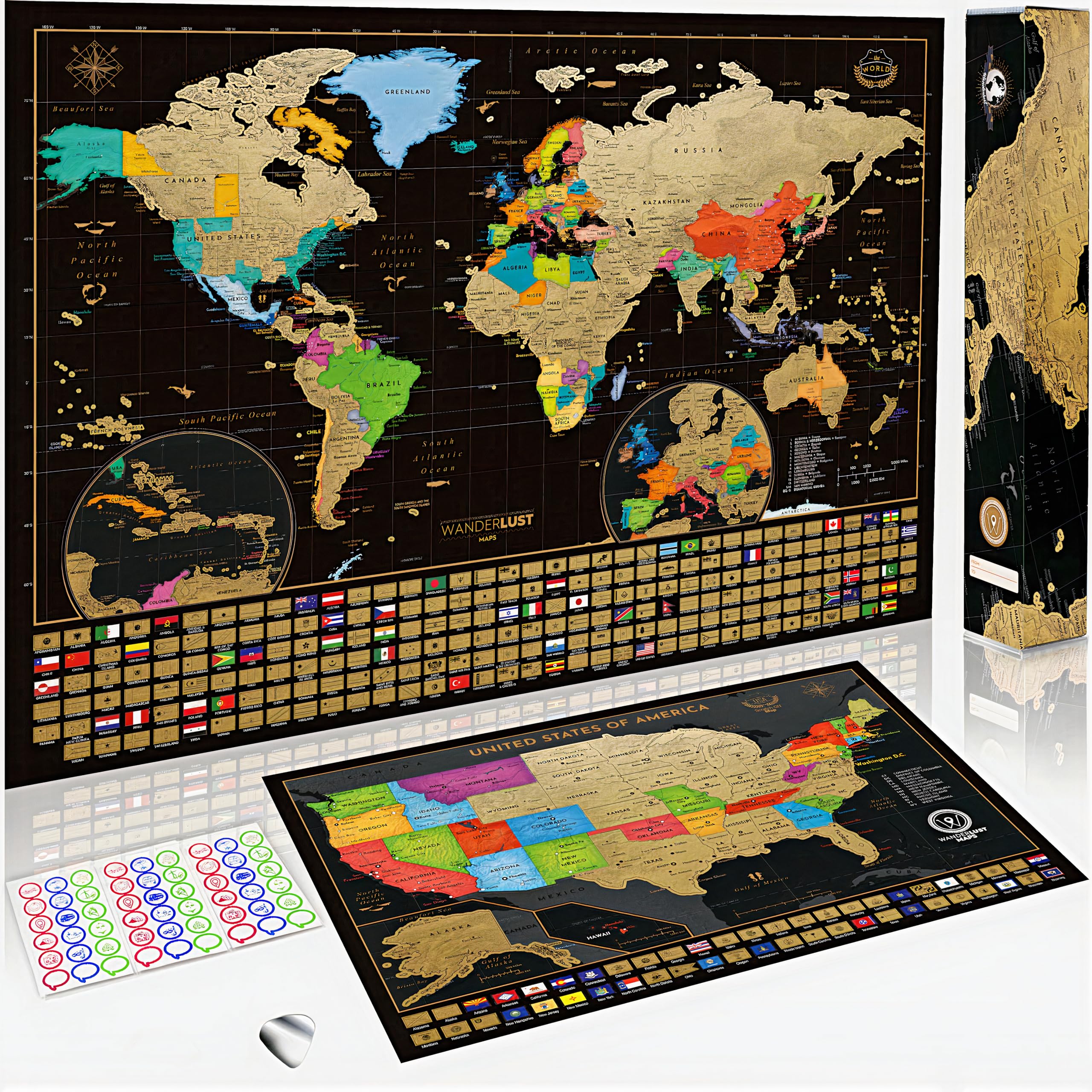 Scratch Off Travel Map