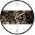 Personalized Handcrafted Steampunk Wall Clock – Several Colors Available