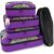 4 Set Packing Cubes – Travel Organizers with Laundry Bag