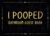 “I Pooped” Bathroom Guest Book – Housewarming Gift