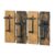 Rustic Wall Mounted Wine Rack