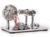 Hot Air Stirling Engine Motor for Kids and Adults